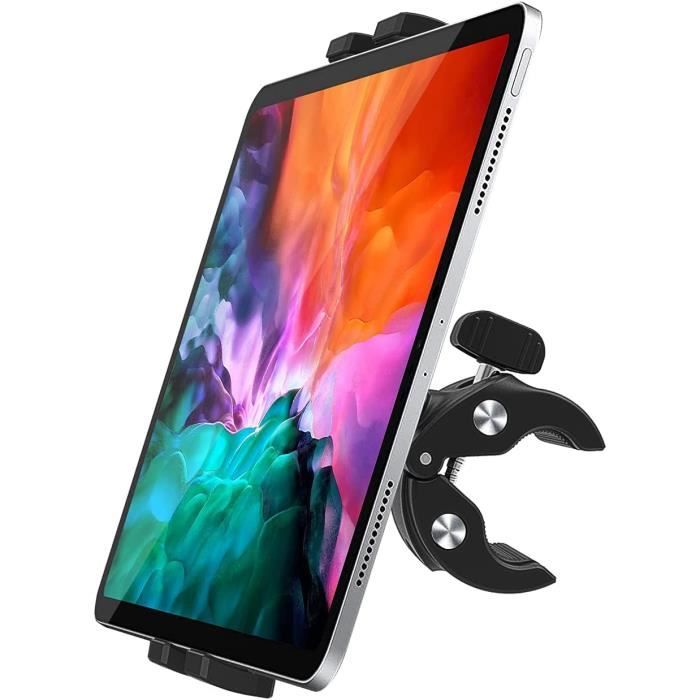 Support Tablette Pour Vélo Réglable En Hauteur Et Angle - Alliage Aluminium, Pour Guidon 20-40 Mm