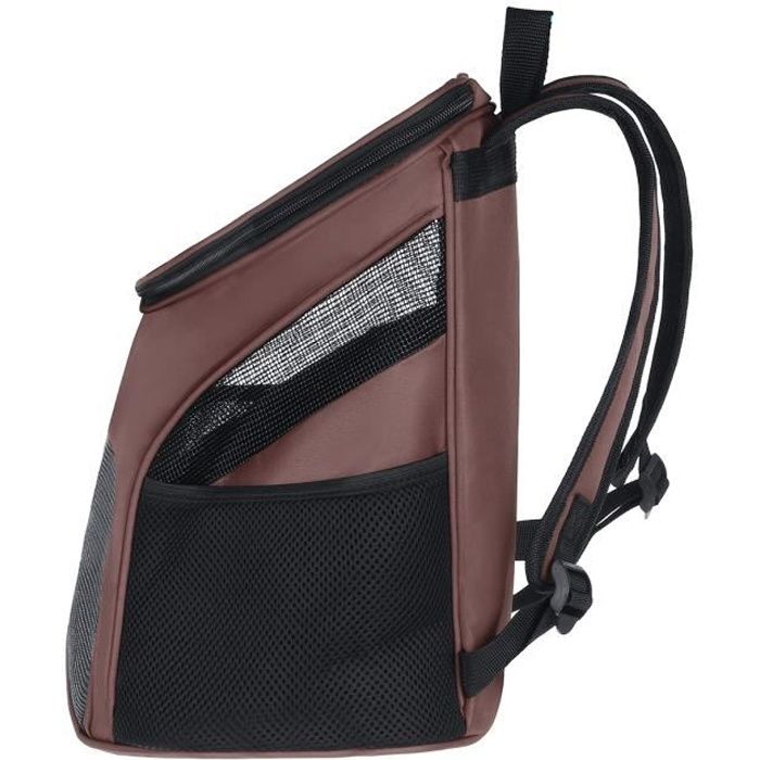 Meilleurs prix pour TEMPSA Sac à Dos Chat Chien Transport pour Animal 30x25x35cm Café