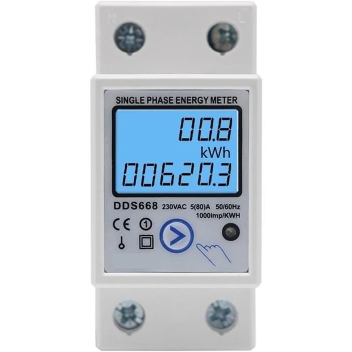Compteur électromagnétique 6 Chiffres LFC-6 - Réinitialisation Manuelle - DC 24V / AC 220V
