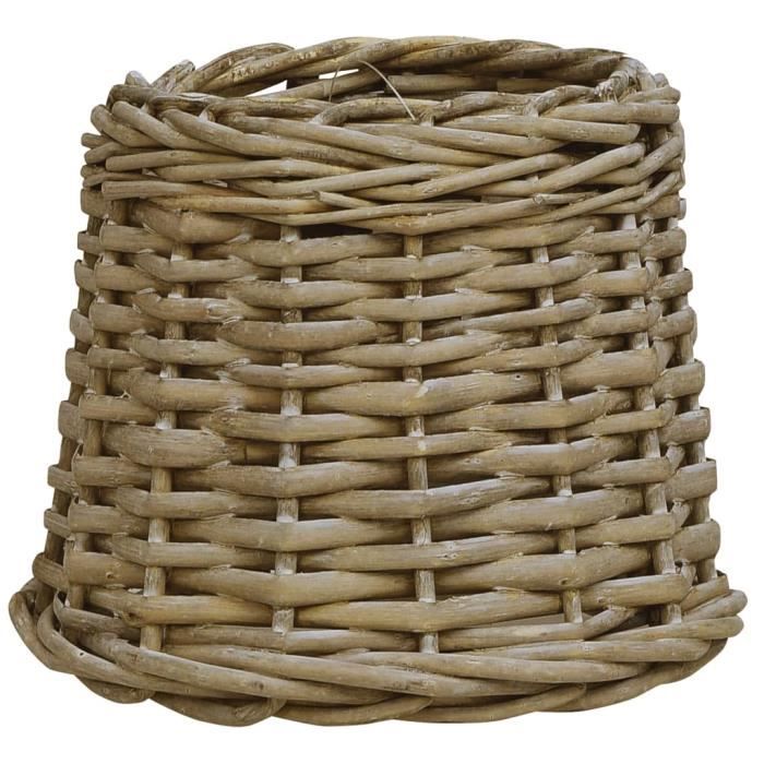 petit abat jour osier