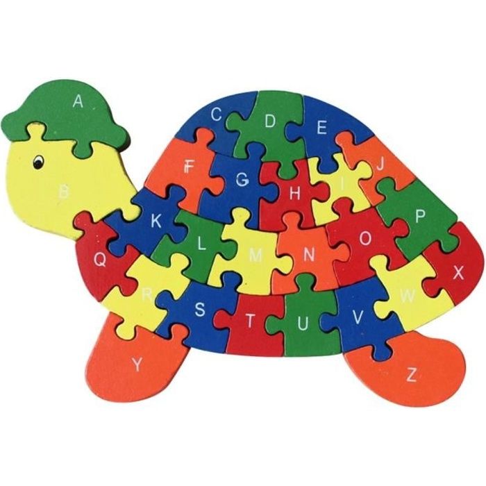 Puzzle enfant d'animaux en bois pour les tout-petits 1 2 3 ans Garçons  Filles Jouet éducatif 71be - Cdiscount Jeux - Jouets