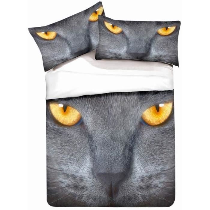 Parure De Lit Tete De Chat Noir Housse De Couette Noir Chat Noir Usse De Couette Taies D Oreiller Drap Double 0 0cm 4 Pcs 05 Cdiscount Maison Parure De Lit Tete De Chat Noir Housse De Couette Noir Chat Noir Usse De Couette Taies D Oreiller Drap Double 0 0cm 4 Pcs 05 Cdiscount Maison