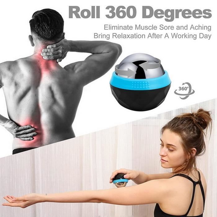 Kit Stretch Et Massage Gaiam – Ballon Et Sangle Verte Pour Yoga Et Fitness