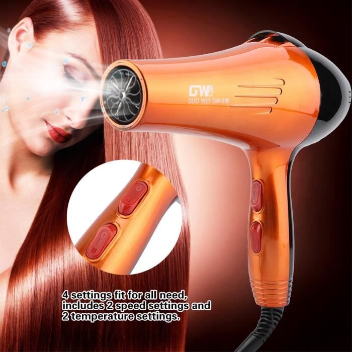 Sèche-cheveux électrique chaud et froid réglable 3000W 220V séchoir électroménager cheveux haute puissance Salon maison