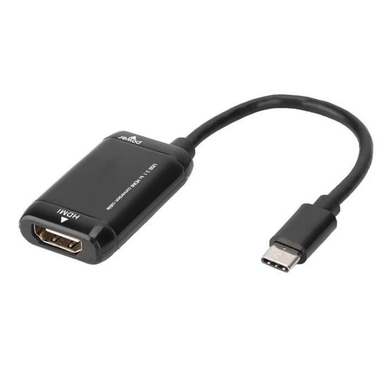 2M Type C HDMI câble téléphone se connecter à l'adaptateur TV HDTV