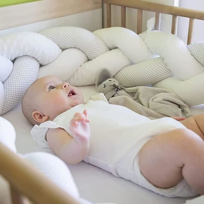 Tour de lit tresse bébé 9 clearance