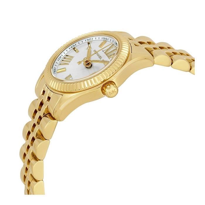 MICHAEL KORS Montre Femme Lexington MK3229 doree Achat vente montre Cdiscount