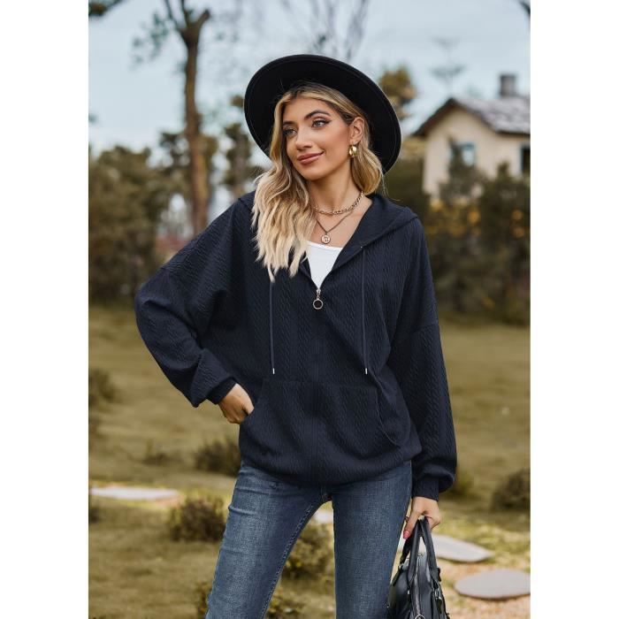 Chandail bleu outlet marine femme