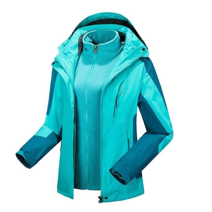 Parka imperméable doublée polaire femme deals