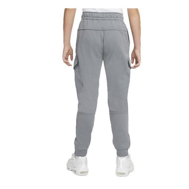Pantalon de surv tement Nike B NSW AIR MAX CARGO Junior Gris Multisport Taille lastique Coupe ample