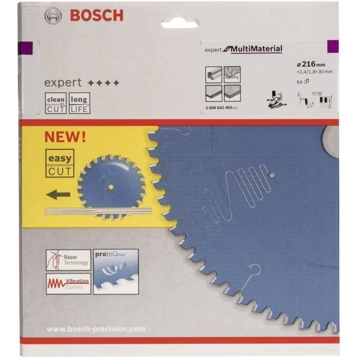 Bosch cirkelzaagblad expert voor laminated panel 250
