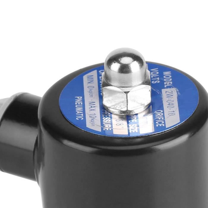 Électrovanne 220V DN10 3/8" - Valve Électromagnétique Normalement Fermée Pour Eau, Air, Huile