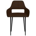 Moderne- Lot de 6 Chaise de salle à manger Fauteuils de cuisine contemporain 54 x 52,5 x 79,5 cm (l x P x H)chaises de salon - -2
