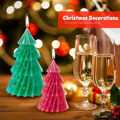Moule En Résine époxy Avec Pendentif En Forme De Sapin De Noël Pour Décorations De Fête, Bijoux, Porte-clés, Outils De Moulage