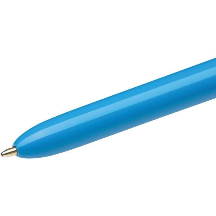 BIC Recharge pour stylo à bille 4 COULEURS pointe moyenne encre