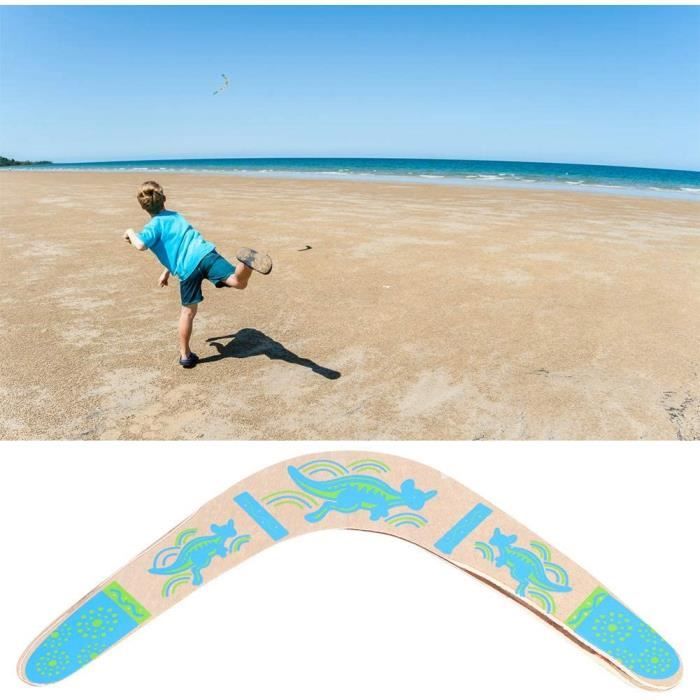 Boomerang En Bois En Forme De V - Jouet Volant Pour Enfants Et Adultes, Sport Plein Air Et Loisirs Extérieurs