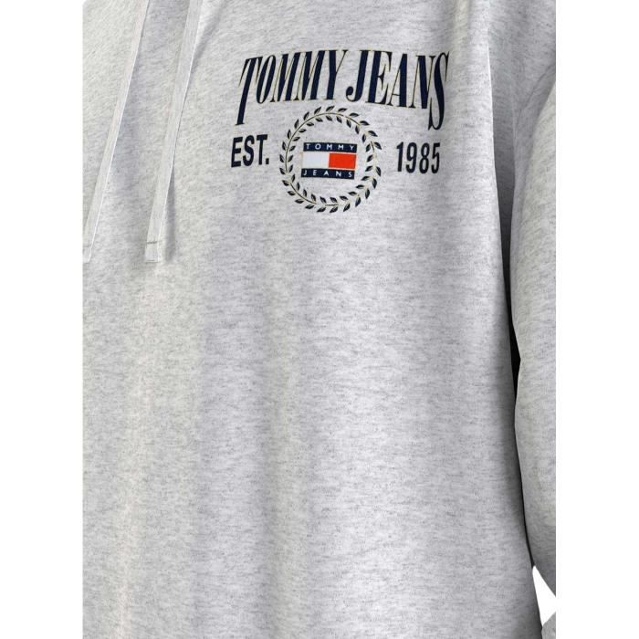 Sweat Tommy Jeans Relaxed Luxe Gris Homme Gris Cdiscount Pr t