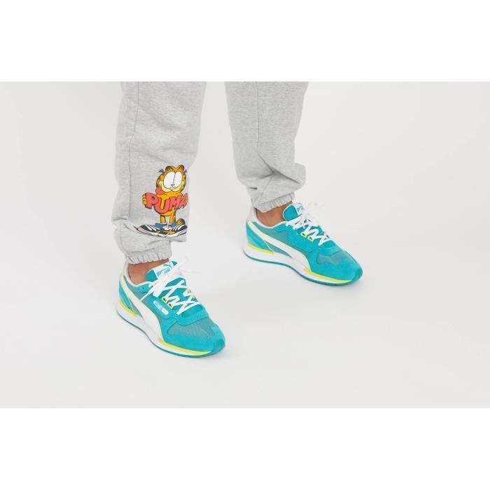 Baskets Puma Space Lab Contrast bleu ciel jaune 43 Bleu ciel