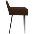 Moderne- Lot de 6 Chaise de salle à manger Fauteuils de cuisine contemporain 54 x 52,5 x 79,5 cm (l x P x H)chaises de salon - -3