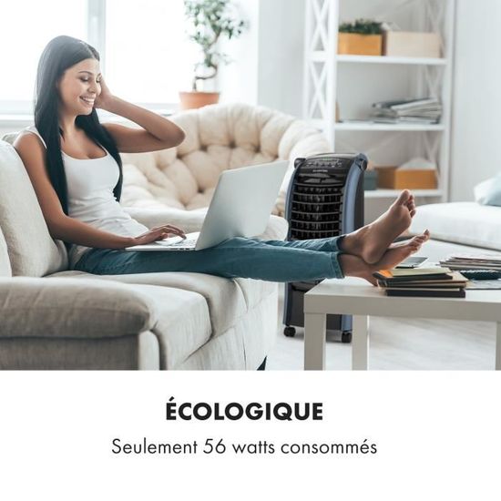 Klarstein Maxfresh Ocean Ventilateur Rafraichisseur D Air 6l 65w