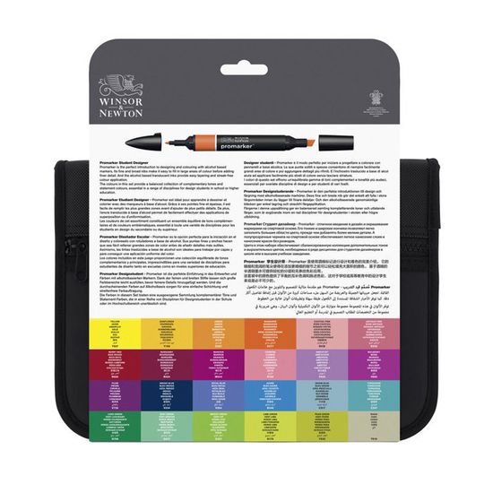 Winsor Newton Promarker Marqueurs Pochette Assortimentt Etudiant