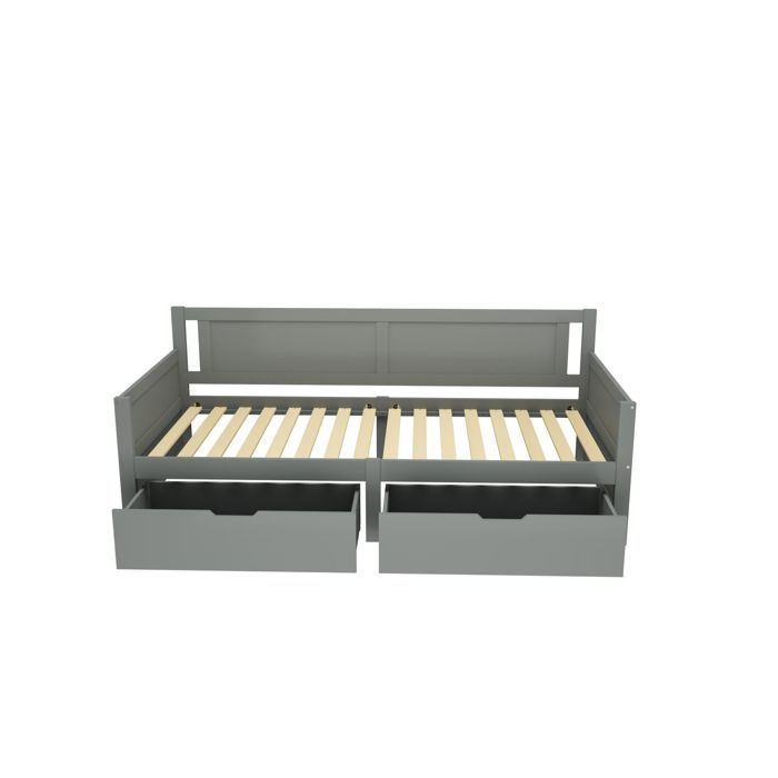 Lit Gigogne 90x200