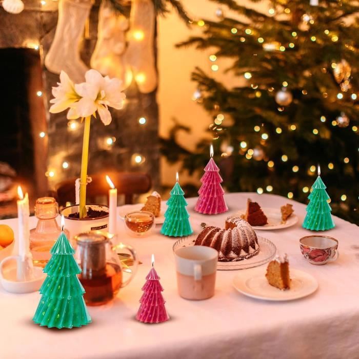 Moule Silicone Sapin De Noël Et Flocon – Pour Résine époxy, Porte-clés, Bijoux DIY (7.5x9.5 Cm)