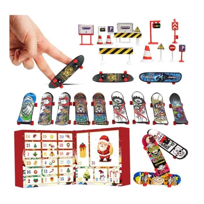 Calendrier De L #39 Avent De Noël 2022 Mini Fingerboard 24 Jours Advent