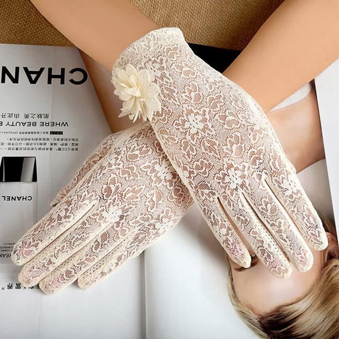 Gants courts mariage outlet