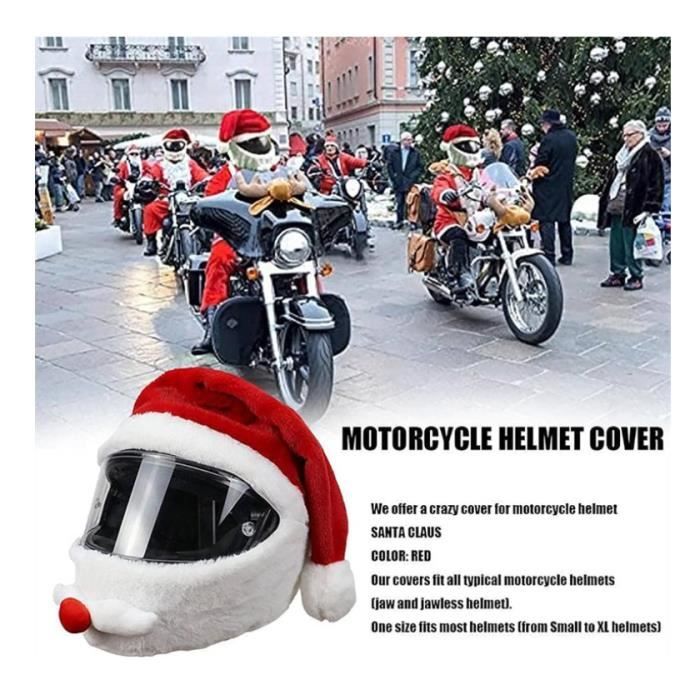 Housse De Casque Moto En Peluche - Protection Amusante Et Colorée Pour Casque Intégral - Accessoire Moto Fun Et Visible