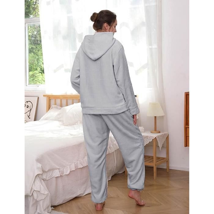 Pyjama capuche sales femme