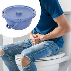 Pot De Chambre Portable Avec Couvercle - Pour Chambre Ou Intérieur - Neuf
