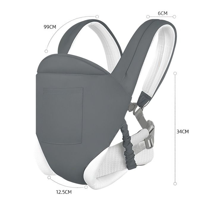 écharpe Porte-bébé Écharpe De Portage Bébé RUSTOO - Porte-bébé Enveloppant Coton - Nouveau-né Jusqu'à 20kg écharpe Maternité Coton