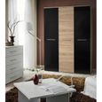 Armoire Penderie Big Iii 135 Cm X 55 Cm X 190 Cm Chene Et
