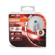 2 ampoules phare auto NIGHT BREAKER LASER H1 - Osram - Halogène 12V-0