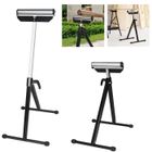 XMTECH 2x Servantes d'Atelier à Rouleaux Servantes à rouleau Chevalet à roulettes Support Pliable 60 kg Réglable en Hauteur