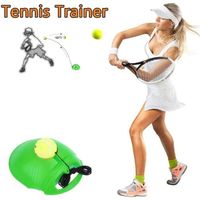 Entraîneur de base de tennis unique,fournitures d'entraînement au tennis, dispositif d'entraînement au tennis autodidacte avec