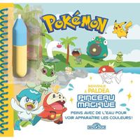 Dragon D'Or - Pokemon - Pinceau magique - Bienvenue à Paldea - Livre avec pinceau magique - Dès 3 ans -  - The Pokemon Company