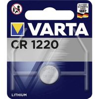 Pile bouton lithium 3V CR1220 - VARTA - 6220101401