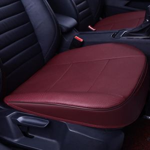 Housses universelles de siège de voiture en cuir, ensembles de coussins,  pour intérieur de voiture, po 2pcs Front Black - Cdiscount Auto