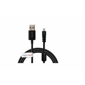 2m usb noir câble de chargeur pour motorola mbp 622 connect bébé unité moniteur bébé