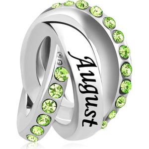 Charm's Breloque Pour Bracelets Et Colliers Avec Pierres De Naissance De 12 Mois - Compatible Avec Bracelets Pandora - Cadeau Pour