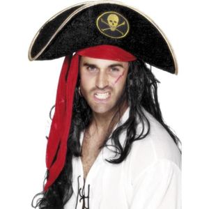 CHAPEAU - PERRUQUE Chapeau de pirate.