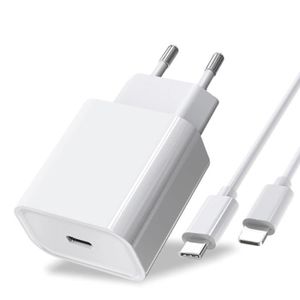 Vhbw Chargeur secteur USB C compatible avec Apple iPhone XS, XS Max -  Adaptateur prise murale - USB (max. 9 / 12 / 5 V), blanc