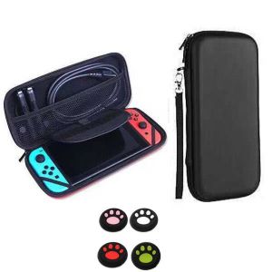 Périphériques Gamers,Kawaii – coque de protection rose pour nintendo switch,accessoires pour nintendo switch - Type Black Bag