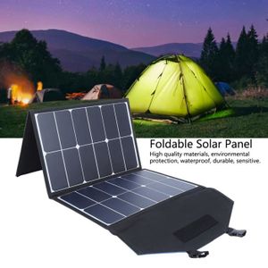 KIT PHOTOVOLTAIQUE 90W Panneau solaire pliable Kit de chargeur robust