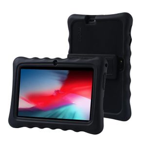 Housse tablette 7 pouce silicone universelle Unitab® produit breveté compatible avec tous les modèles et marques de tablettes 7 sur le marché étui tablette 7 pouces coque tablette 7 pouces bleu