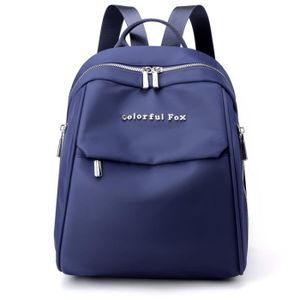 Sac à Dos Gabs Femme - Cuir Bleu Nuit - Neuf - Fabriqué En Italie