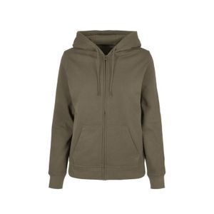 Sweat à Capuche Zippé Femme ABINGOO – Léger, Doux, Avec Poches – Décontracté, Pour Sport, Quotidien, Voyage