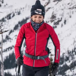 Veste polaire fausse fourrure femme - Aulp - Noir - Montagne - Ski